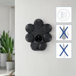 HMS Elektronický boxerský terč TB30 s LED, Bluetooth a rukavicemi (Music Boxing Machine)