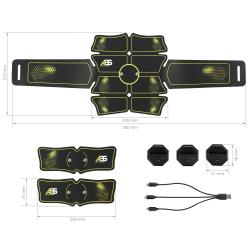 HMS EMS posilovač svalů ABS Master PRO Super