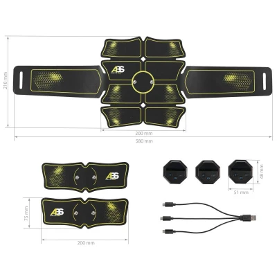HMS EMS posilovač svalů ABS Master PRO Super