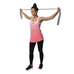 HMS TP01 ŠEDÁ fitness guma