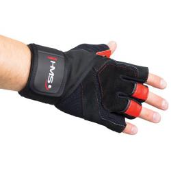 HMS RST01 červené fitness rukavice