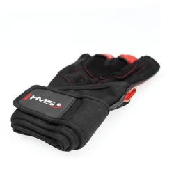 HMS RST01 červené fitness rukavice