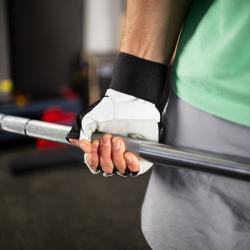 HMS Fitness rukavice RST04 bílé