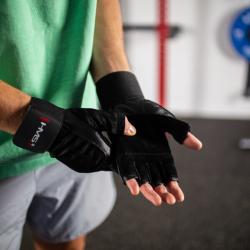 HMS Fitness rukavice RST04 černé