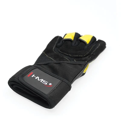 HMS RST01 žluté fitness rukavice