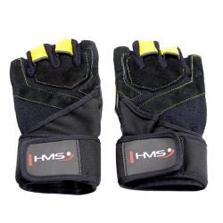 HMS RST01 žluté fitness rukavice