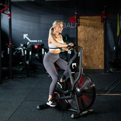 HMS AbiFloor POS15 černá / modrá 2. jakost gumová fitness podlaha