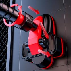 HMS Hrazda do dveří s počítadlem a vodováhou DD500