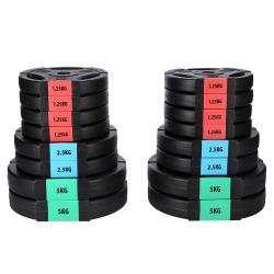 HMS Jednoruční, nakládací činky SG40, 42 kg