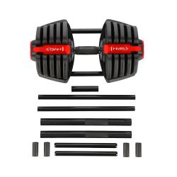 HMS Jednoruční / obouruční variabilní činka SGR40 PRO SET 2v1 40 kg