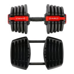 HMS Jednoruční / obouruční variabilní činka SGR40 PRO SET 2v1 40 kg