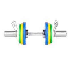 HMS Jednoruční olympijská osa GOP050 5kg 50cm (VÝPRODEJ)