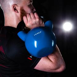 HMS KN 28 KG KETTLEBELL POKRYTÝ VINYLEM