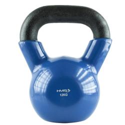 HMS KN 12 KG KETTLEBELL POKRYTÝ VINYLOM