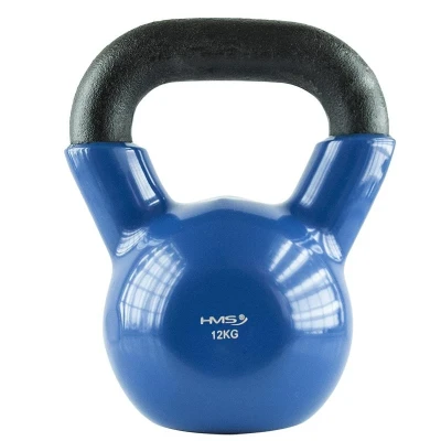 HMS KN 12 KG KETTLEBELL POKRYTÝ VINYLEM (VÝPRODEJ)