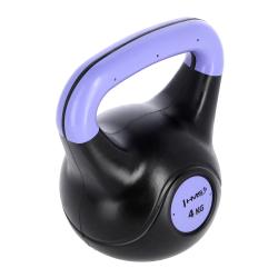 HMS Kompozitný kettlebell KPC04 Vin-Bell 4 kg fialový