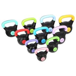 HMS Kompozitový kettlebell KPC08 Vin-Bell 8 kg červený