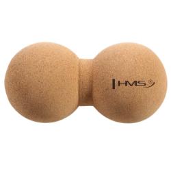 HMS Korkový dvojitý masážní míč BLW02 - Lacrosse Ball