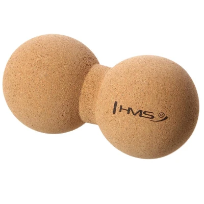 HMS Korkový dvojitý masážní míč BLW02 - Lacrosse Ball