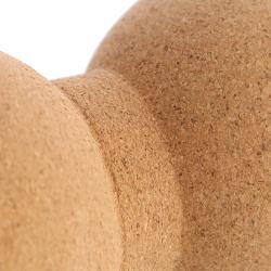 HMS Korkový dvojitý masážny loptička BLW02 - Lacrosse Ball