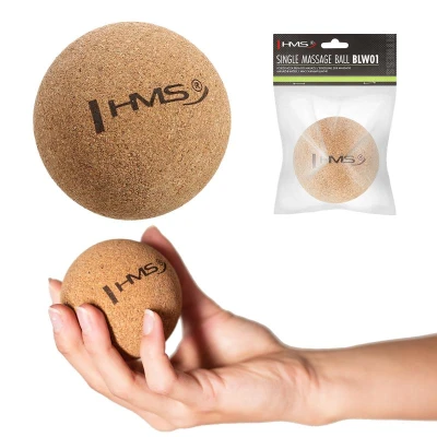 HMS Korkový masážní míč BLW01 - Lacrosse Ball