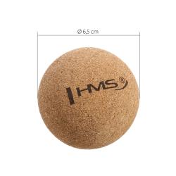 HMS Korkový masážny loptička BLW01 - Lacrosse Ball
