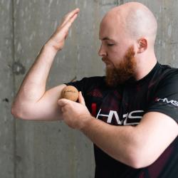 HMS Korkový masážny loptička BLW01 - Lacrosse Ball