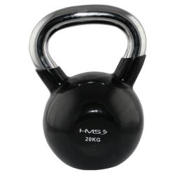 HMS KT 20 KG ČIERNY KETTLEBELL S CHRÓMOVANÝM ÚCHYTOM HMS KT 20 KG ČIERNY KETTLEBELL S CHRÓMOVANÝM ÚCHYTOM