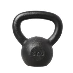 HMS Liatinový kettlebell KZG08 8 kg, čierny