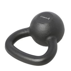 HMS Liatinový kettlebell KZG08 8 kg, čierny