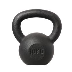 HMS Litinový kettlebell KZG10 10 kg, černý