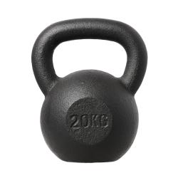 HMS Litinový kettlebell KZG20 20 kg, černý HMS Litinový kettlebell KZG20 20 kg, černý