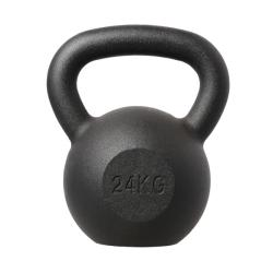 HMS Litinový kettlebell KZG24 24 kg, černý HMS Litinový kettlebell KZG24 24 kg, černý