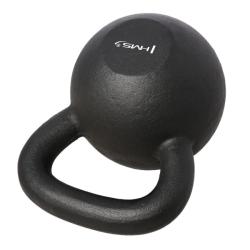 HMS Litinový kettlebell KZG28 28 kg, černý