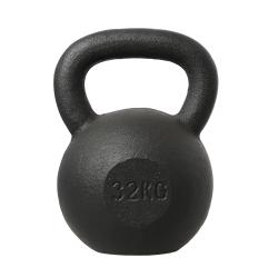 HMS Litinový kettlebell KZG32 32 kg, černý HMS Litinový kettlebell KZG32 32 kg, černý