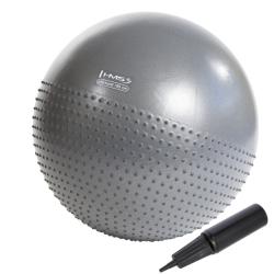 HMS Masážní gymnastický míč YB03N 65 cm šedý HMS Masážní gymnastický míč YB03N 65 cm šedý