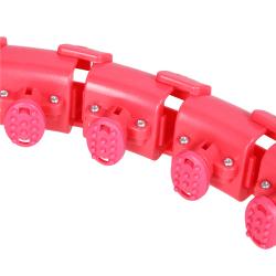 HMS Masážní hula hoop Home FH01 se závažím červená