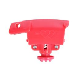 HMS Masážní hula hoop Home FH01 se závažím červená