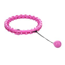 HMS Masážny hula hoop Home FH01 so závažím fialová