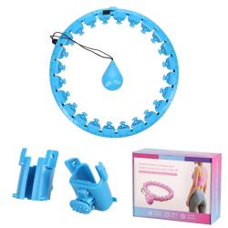 HMS Masážní hula hoop Home FH01 se závažím modrá