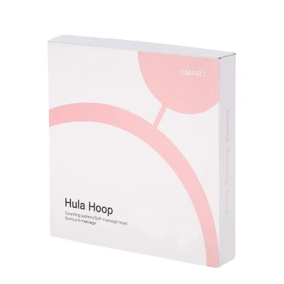HMS Masážní hula hoop Home FH02 se závažím a počítadlem růžová