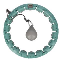 HMS Masážny hula hoop Home FH03 so závažím a počítadlom zelená