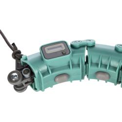 HMS Masážní hula hoop Home FH04 se závažím a počítadlem zelená