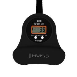 HMS Masážní hula hoop HHM13 se závažím, magnety a počítadlem černá