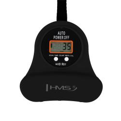 HMS Masážny hula hoop HHM13 so závažím, magnetmi a počítadlom čierna