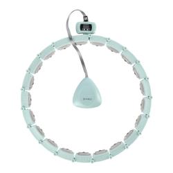 HMS Masážny hula hoop HHM14 so závažím a počítadlom zelená