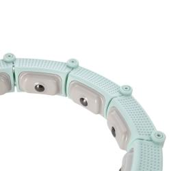 HMS Masážny hula hoop HHM14 so závažím a počítadlom zelená