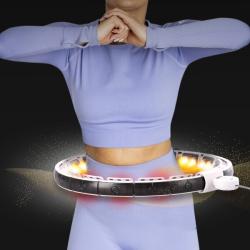 HMS Masážní hula hoop HHM16 se závažím, magnety a počítadlem