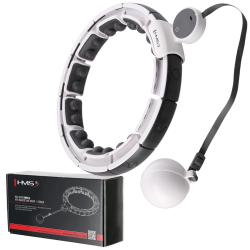 HMS Masážní hula hoop HHM16 se závažím, magnety a počítadlem