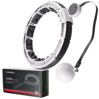 HMS Masážní hula hoop HHM16 se závažím, magnety a počítadlem